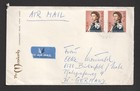 Hong Kong Qeii Mandarin Hotel 1970 Cover To Germany  Queen Elizabeth Ii