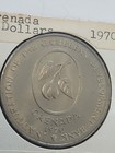 1970 Grenada  4 Dollars Copper Nickel Coin