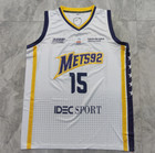 Retro Youth men Ho You Fat  15 Basketball Jersey Stitched Custom White Purple