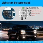 Shjdhx Customizable 6 High Mod     8 For 2003-2007 Chevy Silverado      