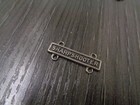 Vintage U s  Army Qualification Bar  Sharpshooter- Silver Oxidized Post Wwii