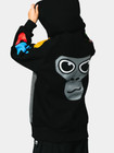 Gorilla Tag Vr Game Hoodie For Kids Colorful Hand Print Pullover Sweatshirt Gift