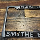 San Jose California Smythe European License Plate Frame Mercedes Benz