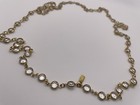 Vintage Swarovski Bezel Set Crystal  Clear Large