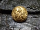 Old Rare Vintage Antique War Relic Eagle Cavalry Coat Button Loaded Gold