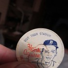 Detroit Tigers Hank Aguirre Milk Bottle Cap  33mm  Twin Pines Dairy Michigan 