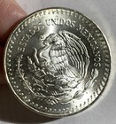 1985 Mexico Libertad Silver 1 Onza Coin  Bu
