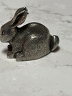 Vintage Bunny Kirk Stieff Pewter 1 5    Figurine Stamped    s  Kirk   Son   