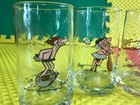 1981 Set Of 6 Arby s B c  Comic Ice Age Collector Series Glasses By Hart 5-1 4 