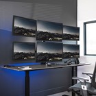 Vivo Hex Lcd Monitor Desk Mount Stand Heavy Duty Adjustable 6 Screens Up To 27 