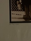 Roberto Clemente Vintage Professional Matted Photo Of  at The Wall 