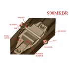 Exo-s Touring Skis  Mount Kit   6  Carbides For Ski-doo Models W rev Chassis