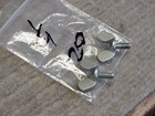 2 Nice Nos Unused Vintage Ludwig Drums 1 4x20 Wing Bolts