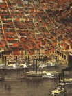 1874 St  Louis Missouri Vintage Old Panoramic City Map - 16x24