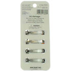 Scunci No Slip Grip All Day Hold No Slip Grip Hair Barrettes  Tortoise And Bl   