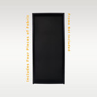 Black Dj Facade Scrim Dj Booth Scrim 19 5 x 44 2  W small Bag