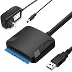 Us Plug 12v 2a Usb 30 Sata 3 Adapter Cable Hdd Ssd Hard Drive Converter