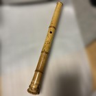 Unbranded Shakuhachi Bamboo Flute 49cm Used Bamboo Wind Instrument Vintage