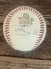 Brad Peacock Houston Astros Signed 2017 World Series Baseball Jsa Coa Auto Mlb