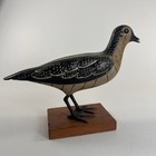 Vintage Carl Forslund Shorebird Wood Decoy Read Details Madegrand Rapids  Mi