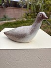 Howard Pierce California Pottery Ceramic Dove  Pigeon Bird Brown Tone Signed