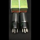 Great Pair Sylvania 6v6gt Smoked Glass Amplifier Vacuum Tubes Tested J 9168