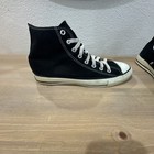 Vintage Converse Chuck Taylor All Star Shoes Mens 11 Black Made In Usa High Tops