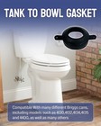 B351461 Tank To Bowl Gasket Fit For Briggs 2    Flush Valve