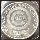 Chicago Cubs 1oz  999 Fine Silver Coin   Round Mlb 1989 Division Champions
