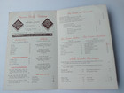 Walgreens Restaurant Vintage Menu 1947 With Insert St  Louis  Missouri