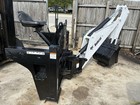 Bobcat 709 Backhoe  Skidsteer Attachment  Quick Attach  New Seat On Order 