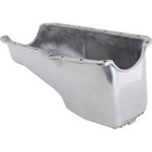 Polished Aluminum Stock Oil Pan For Small Block Chevy - Model R8442