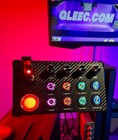 Button Box Console Sim Racing Competizione Illuminated Buttons Rgb Start Engine