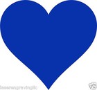 Heart Decal High Quality Oracal Vinyl Window Wall Sticker Decor Art Love Shapes