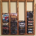 Oak Display Star Wars Hot Wheels Blister Pack Holds28 51 4 Inch Wide Pop Culture