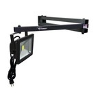 Pit Posse Made In Usa Swing Arm Led Light Aluminum Trailer Dock Garage Black