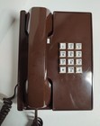 Vintage Western Electric Brown Push Button Desk Telephone Untested