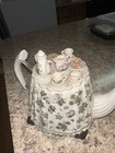 Portmeirion England Botanic Garden Large Teapot With Decorated Lid