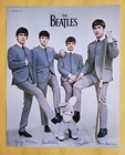 The Beatles 1964 Original Color 8  X 10  Pictures Set Of 4  Old Store Stock 