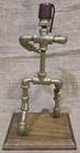 Shriner Pipe Fitting Figurine Man Metal Art  Sculpture 
