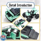 Ethbirsge 1 24 Alloy Pickup Truck Die-cast Model Toy Car - Open Doors  Sound 