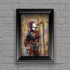 Liam Gallagher Of Oasis 27x40in Poster  Liam Of Oasis Tribute Art Free Shipping
