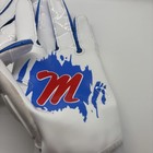 Nike Ole Miss Rebels Game Worn Team Issued Superbad 7 0 Football Gloves Size Xl