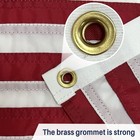 American Yacht Ensign Flag 16x24 Inch Embroidered Us Yacht Ensign Nautical Boat
