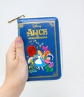 Loungefly Disney Alice In Wonderland Zip Around Wallet - As Is
