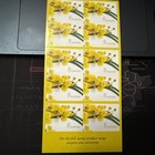 Australia - 2010  for Special Occasions - Wattle  Self Adh Booklet Mint  f1250 