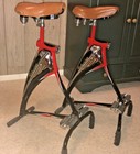 Vintage Original Schwinn Phantom Bicycle Bar Stools - New     Rare Find  
