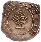 1652 Noe-1 Ngc Ms 62 Pellets Massachusetts Pine Tree Shilling Colonial Coin