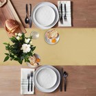 5 Pack Light Gold Silk Table Runners     12x108   Wedding   Party Decoration