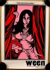 Ween Concert Poster Denver Fillmore By Jermaine Rogers  08 Boognish Glow In Dark